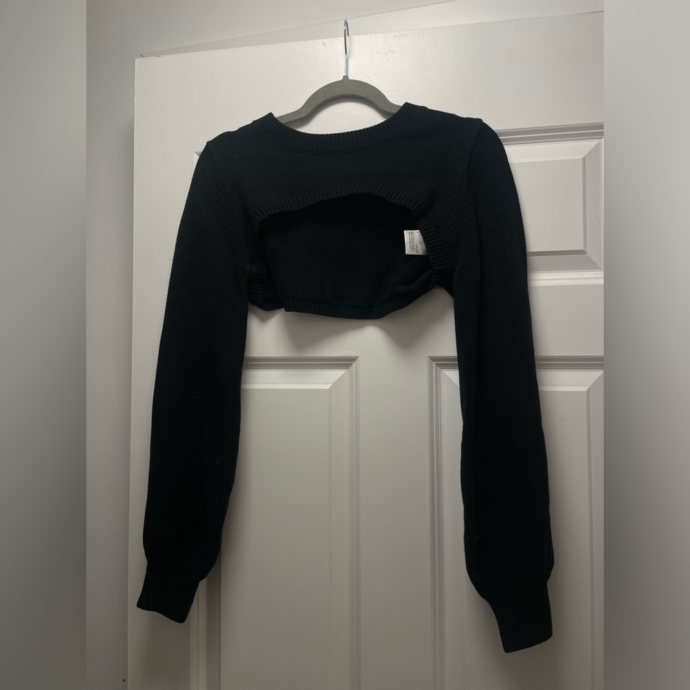 SOPHIA RICHIE X BAR III bolero sweater cropped